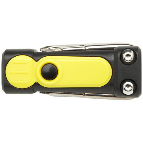 Octo 8-in-1 schroevendraaierset van RCS gerecycled plastic met zaklamp - 104569