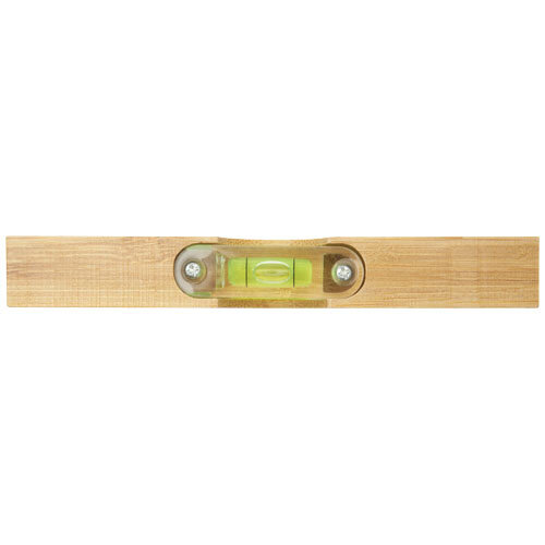 Flush waterpas van bamboe met flesopener - 104577 Flush waterpas van bamboe met flesopener - 104577
