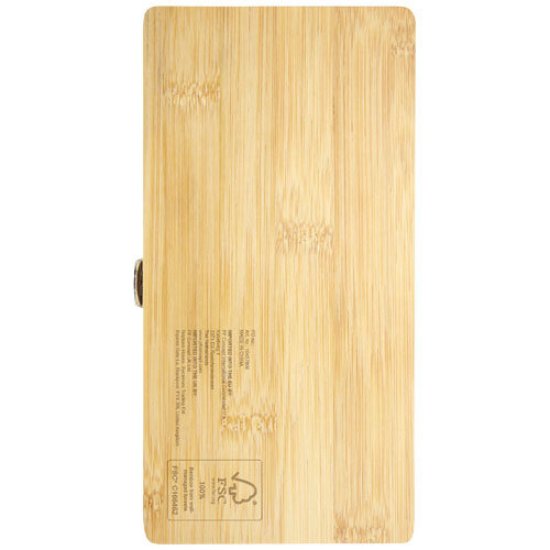 Rivet 19-delige gereedschapsset van bamboe/gerecycled plastic - 104578