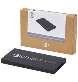 Connect powerbank van 5000 mAh van RCS gerecycled aluminium
