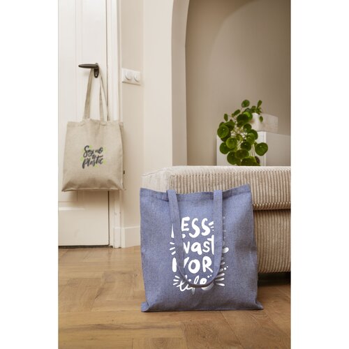 Melange Shopper GRS Recycled Canvas (280 g/m²) tas bedrukken met logo