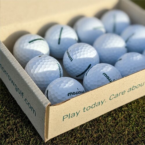 tomorrow golf Single Pack Recycled Golf Balls tomorrow golf Single Pack Recycled Golf Balls