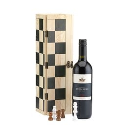 Rackpack FSC Gamebox Chess wijnkist 269420 met houten schaakspel