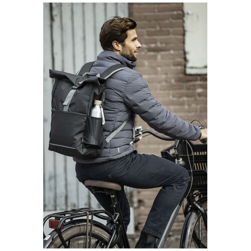 Aqua GRS waterbestendige fietstas 20L 13005090 bedrukt met logo