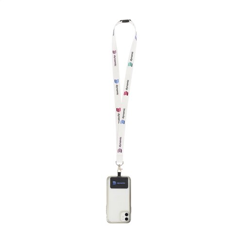 Lanyard Sublimatie Safety RPET 2 cm met Patch keycord 1101