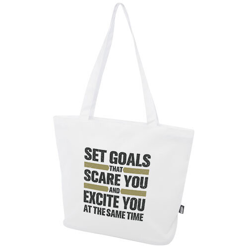 Panama GRS gerecyclede draagtas met rits 20 l - 130052