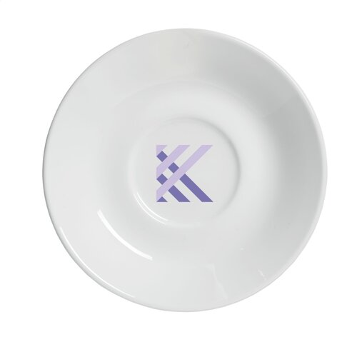 Burano keramische mok en schotel 200 ml 262620 bedrukt met logo