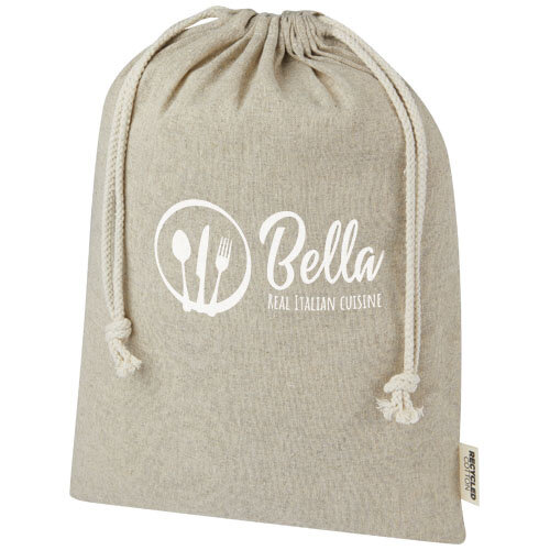 Pheebs geschenktas van 150 g/m² GRS gerecycled katoen, groot, 4 l 120672 Pheebs geschenktas van 150 g/m² GRS gerecycled katoen, groot, 4 l 120672