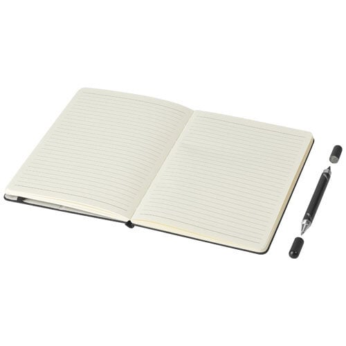 DéBlé Skribo notitieboek en balpen set 107873 bedrukt met logo