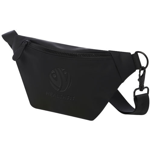 Turner buiktasje van gerecycled PU met logo bedrukken DeBle
