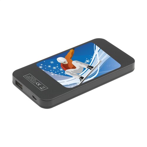 DéBlé Solar Powerbank 4000 – Externe Oplader bedrukken met logo