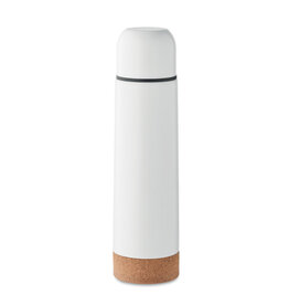 DeBle Dubbelwandige Gerecyclede RVS Thermosfles 500 ml MO2228 bedrukken met logo