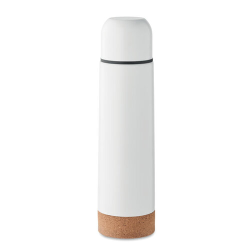 DeBle Dubbelwandige Gerecyclede RVS Thermosfles 500 ml MO2228 bedrukken met logo
