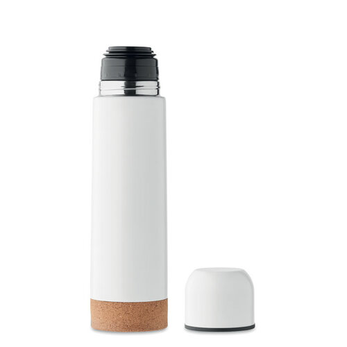 DeBle Dubbelwandige Gerecyclede RVS Thermosfles 500 ml MO2228 bedrukken met logo