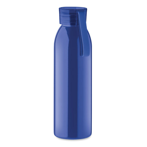 DeBle roestvrijstalen drinkfles 650 ml MO2241 met siliconen hanger bedrukt met logo