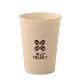 Gerecycled PP beker 300ml MO2256