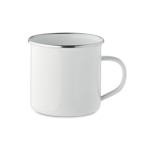Emaille subli mok 500 ml met logo bedrukken DeBle