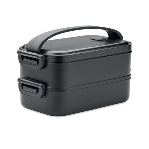 Lunchbox van Gerecycled PP MO2119 met logo bedrukken DeBle