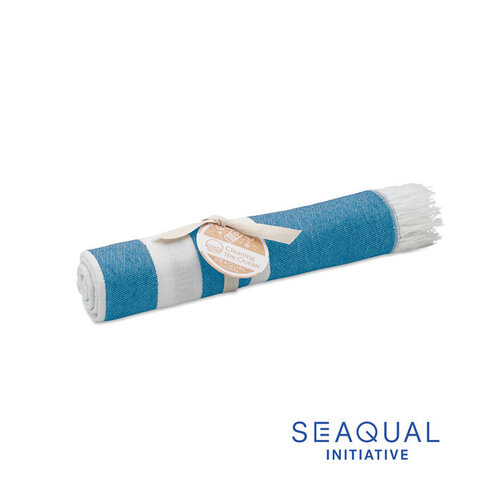 SEAQUAL® hamamdoek 70x140 cm bedrukken met logo DeBle
