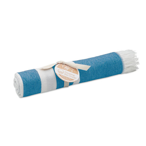 SEAQUAL® hamamdoek 100x170 cm bedrukken met logo DeBle