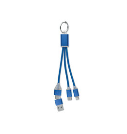4 in 1 oplaadkabel type C BLUE (MO2141)