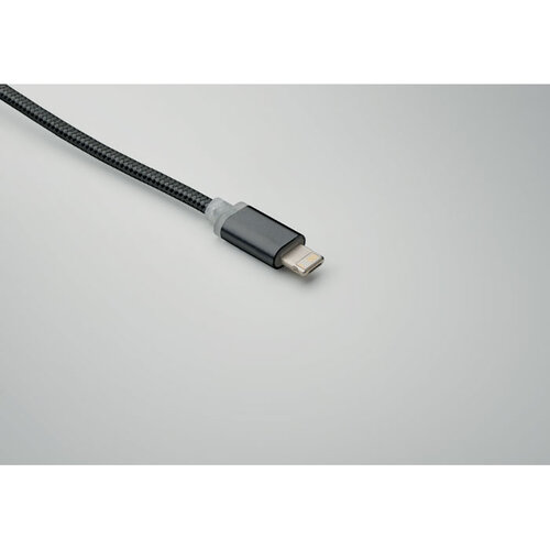 4 in 1 oplaadkabel type C BLUE (MO2141) met logo