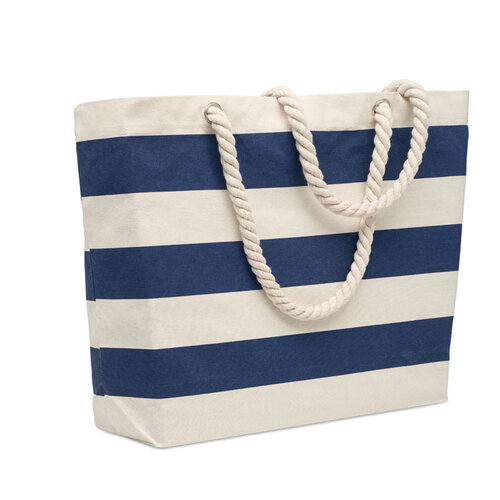 HEAVEN STRIPE katoenen strandtas bedrukken met logo DeBle