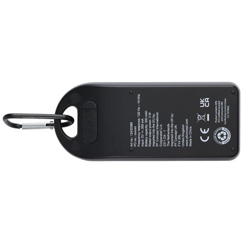 Omni IPX4 Bluetooth speaker gerecycled plastic 12433390 met logo bedrukken DeBle