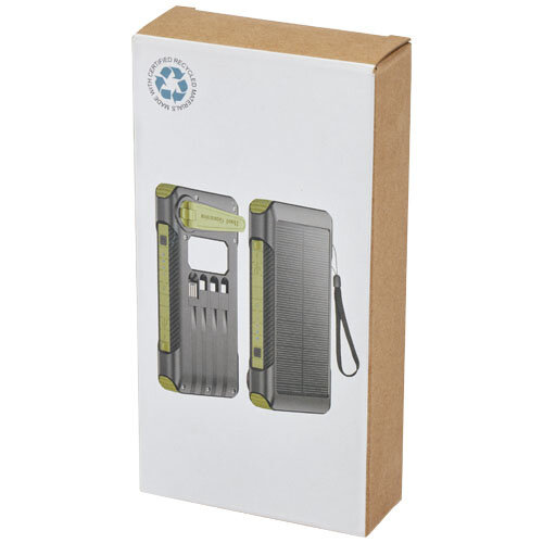 DeBle Soldy RCS Powerbank 10000 mAh met Zonnedynamo 12434664 bedrukken met logo