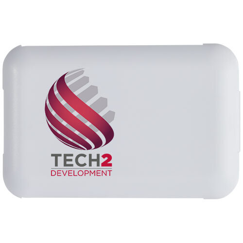 Savvy modulaire oplaadkabel van gerecycled plastic met telefoonhouder - 124361