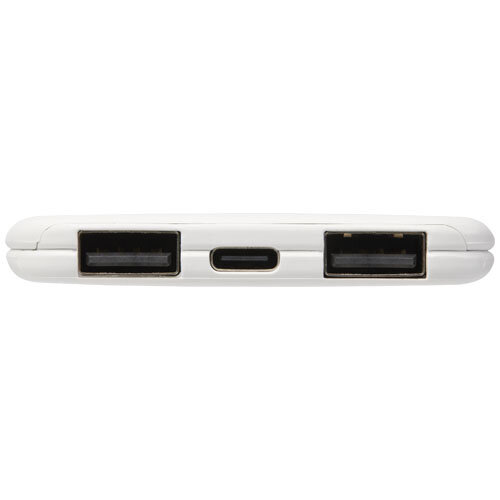 Slender slanke dubbele powerbank van 4000 mAh 124319
