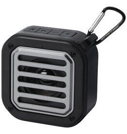 Solo IPX5 Bluetooth speaker op zonne energie met logo bedrukken DeBle
