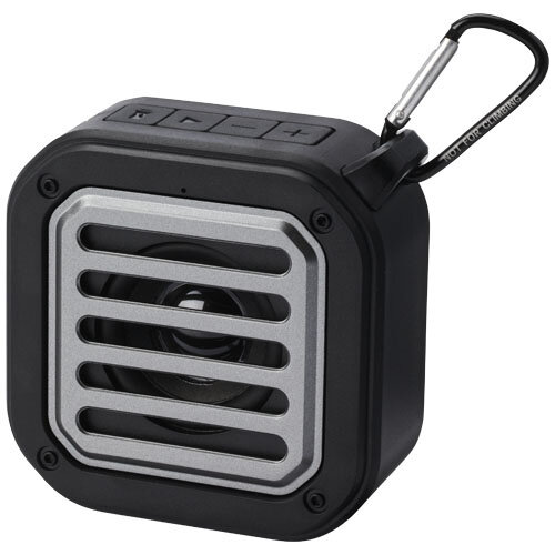 Solo IPX5 Bluetooth speaker op zonne energie met logo bedrukken DeBle