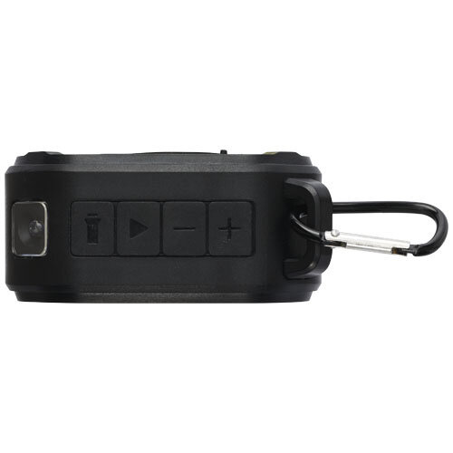 Solo IPX5 Bluetooth speaker op zonne energie met logo bedrukken DeBle