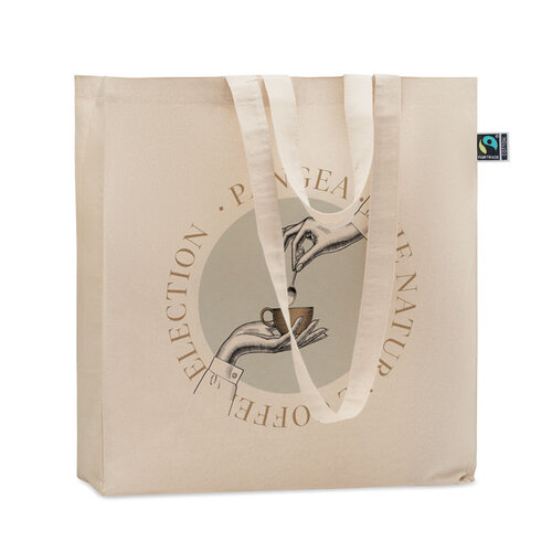 Fairtrade katoenen boodschappentas MO2094 bedrukken met logo DeBle