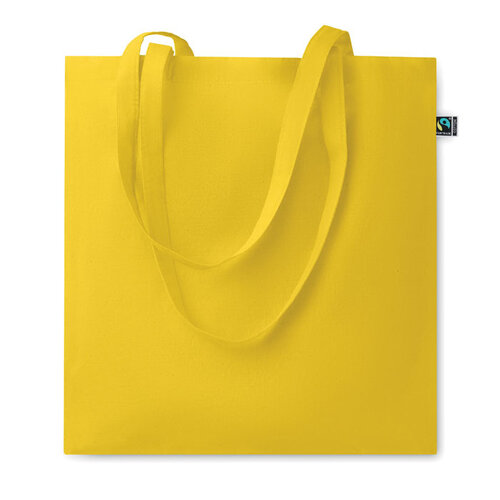 Fairtrade katoenen boodschappentas 140 g/m² MO2098 bedrukken met logo DeBle