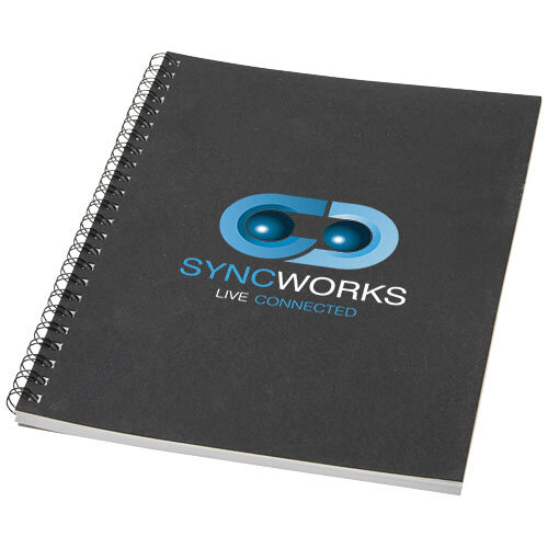 DeBle Desk-Mate A5 kleuren spiraal notitieboek bedrukken met logo
