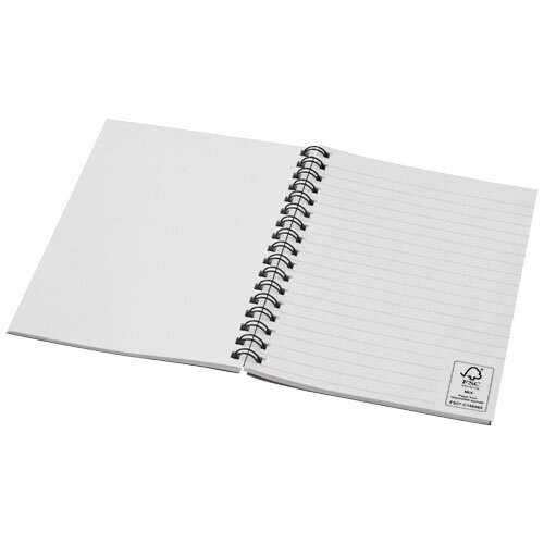 DeBle Desk-Mate A6 kleuren spiraal notitieboek bedrukken met logo