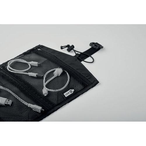 RPET reis kabel organizer MO2171 met logo bedrukken DeBle