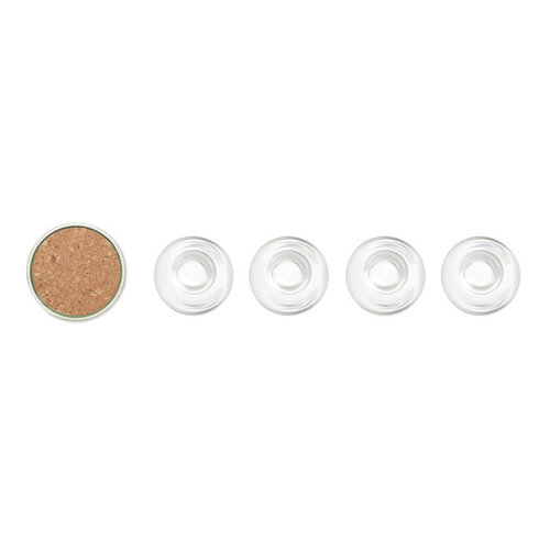 Karaf van gerecycled glas 1L Picca (MO6655) met logo