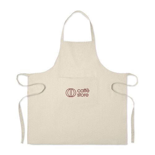 Keukenschort gerecycled katoen (MO2265) met logo