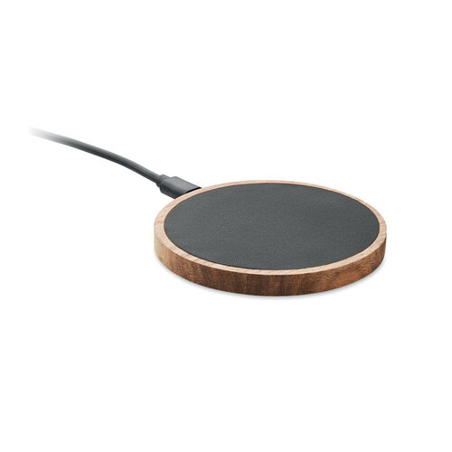 Draadloze oplader acacia 15W ACAWAI (MO2184) met logo
