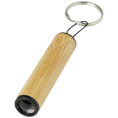Cane bamboe sleutelhanger met lampje 104567