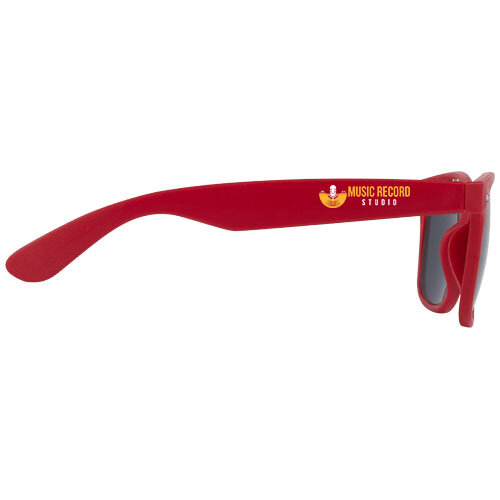 Retro zonnebril van gerecycled plastic met logo bedrukken DeBle