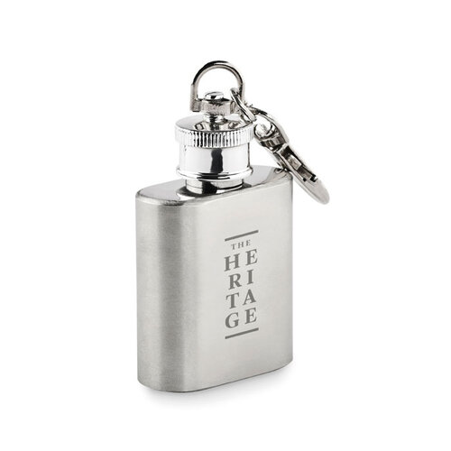 Sleutelhanger heupfles (MO2152) met logo