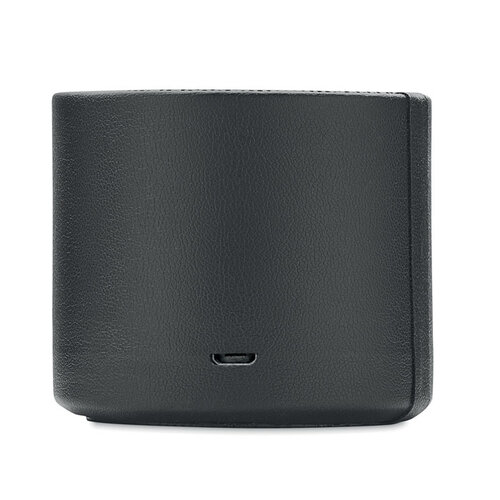 Gerecycled PU luidspreker MO2173 met logo bedrukken DeBle