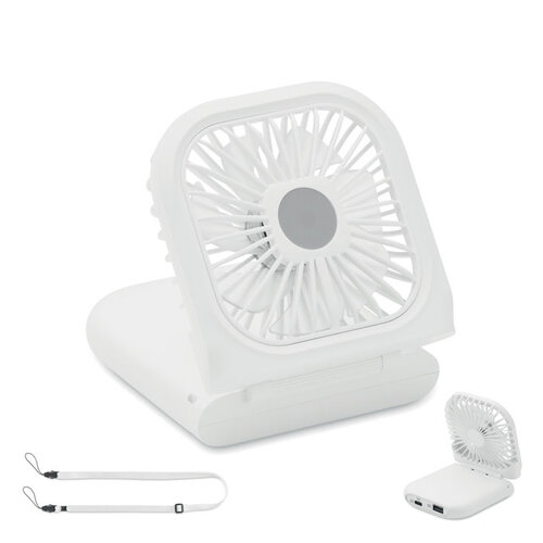 Ventilator voor onderweg of bureau STANDFAN (MO2123) met logo
