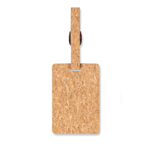 Coco Bagagelabel van kurk  (MO6418) met logo