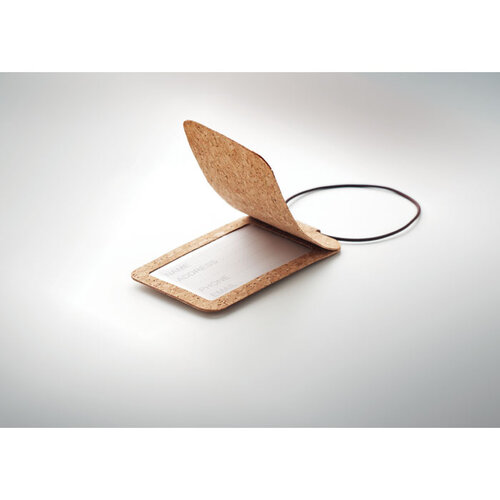 Bagagelabel van kurk MO6556 Ovalis