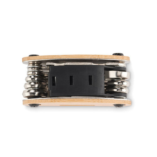 Zakformaat bamboe multi-tool  (MO2139) met logo